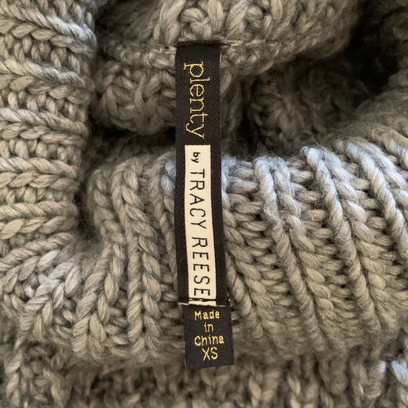 NWOT Anthropologie Plenty by Tracy Reese waffled turtleneck sweater - Picture 4 of 8